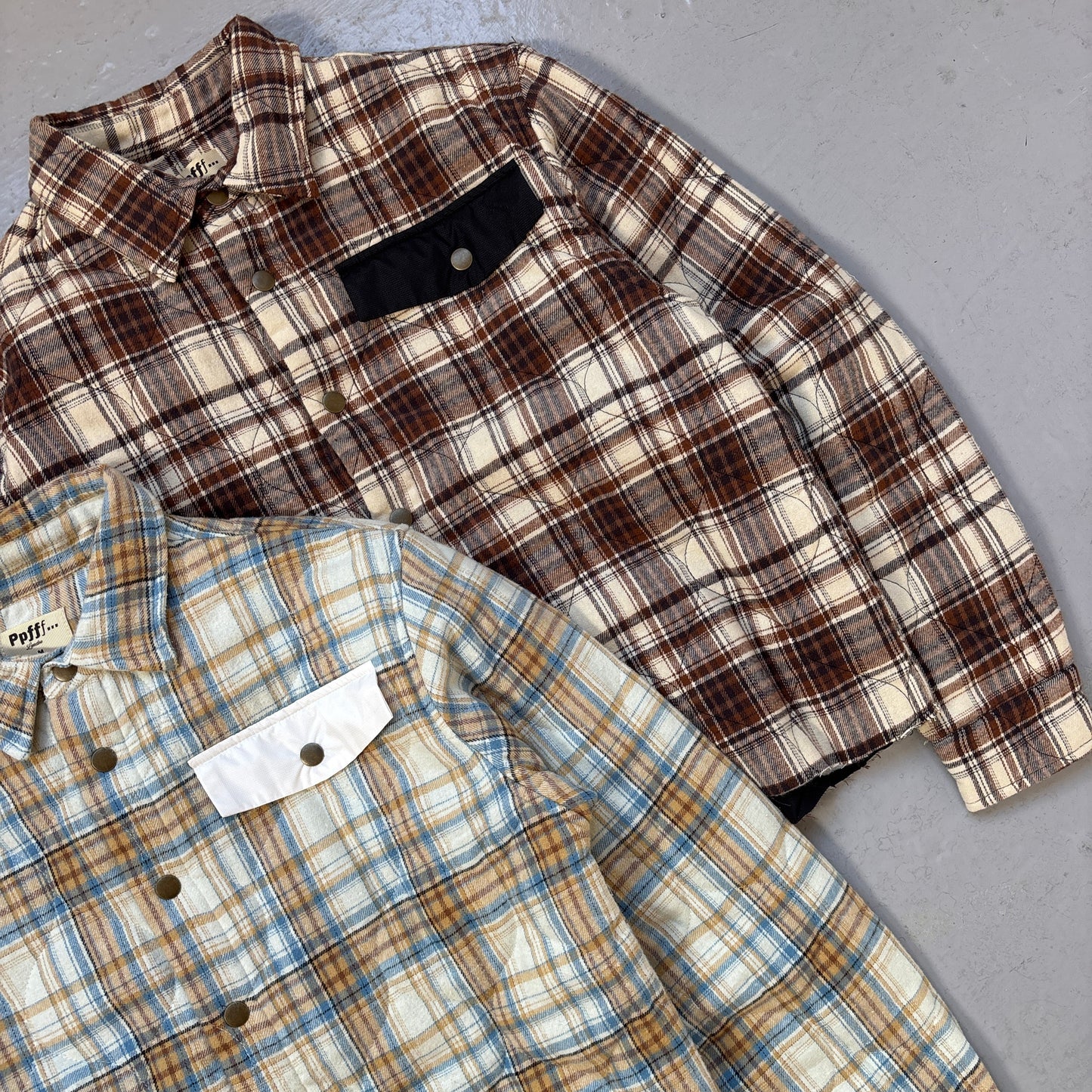 ARCHIVE REWORK CROPPED SHIRT