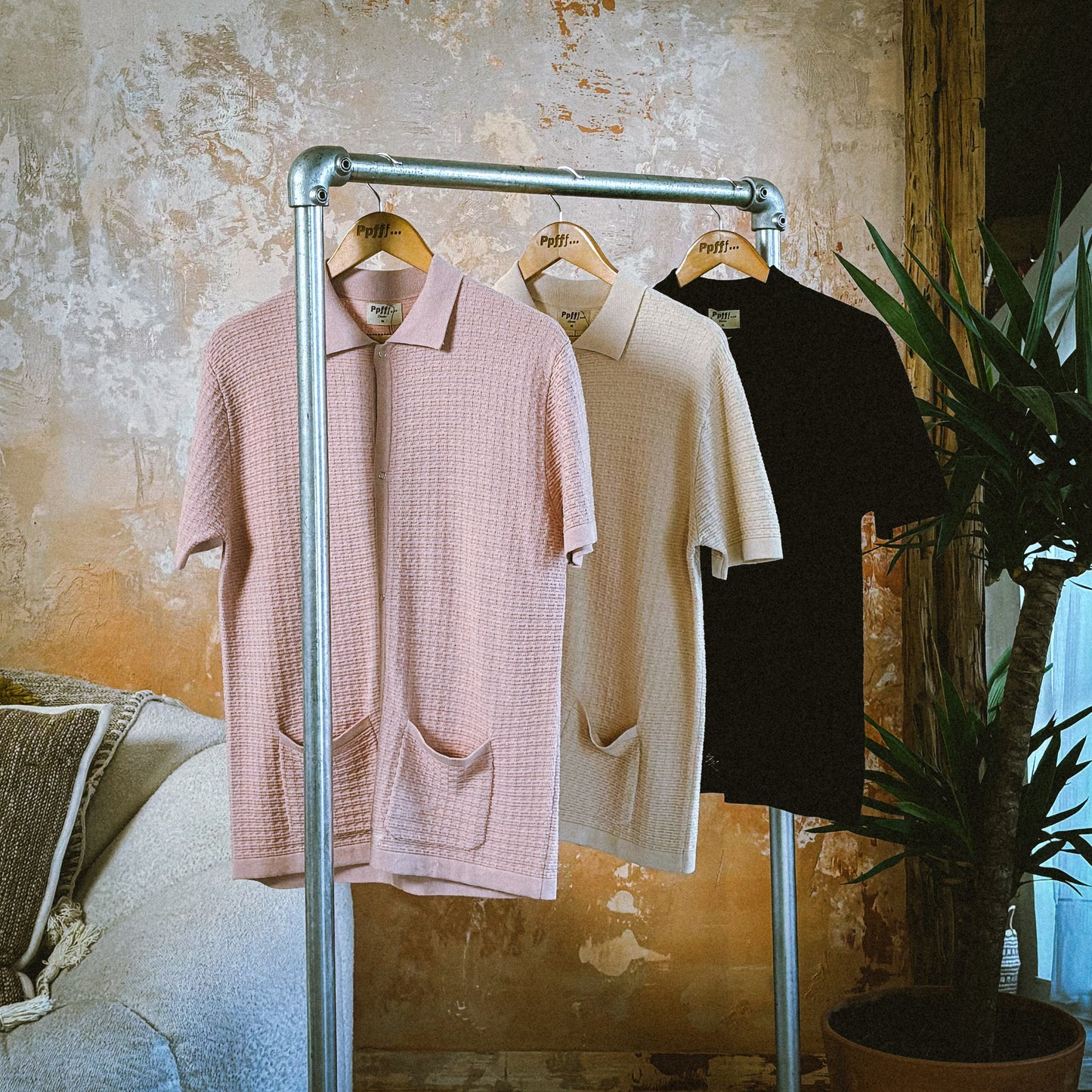 VINCENT TEXTURE KNIT POLO
