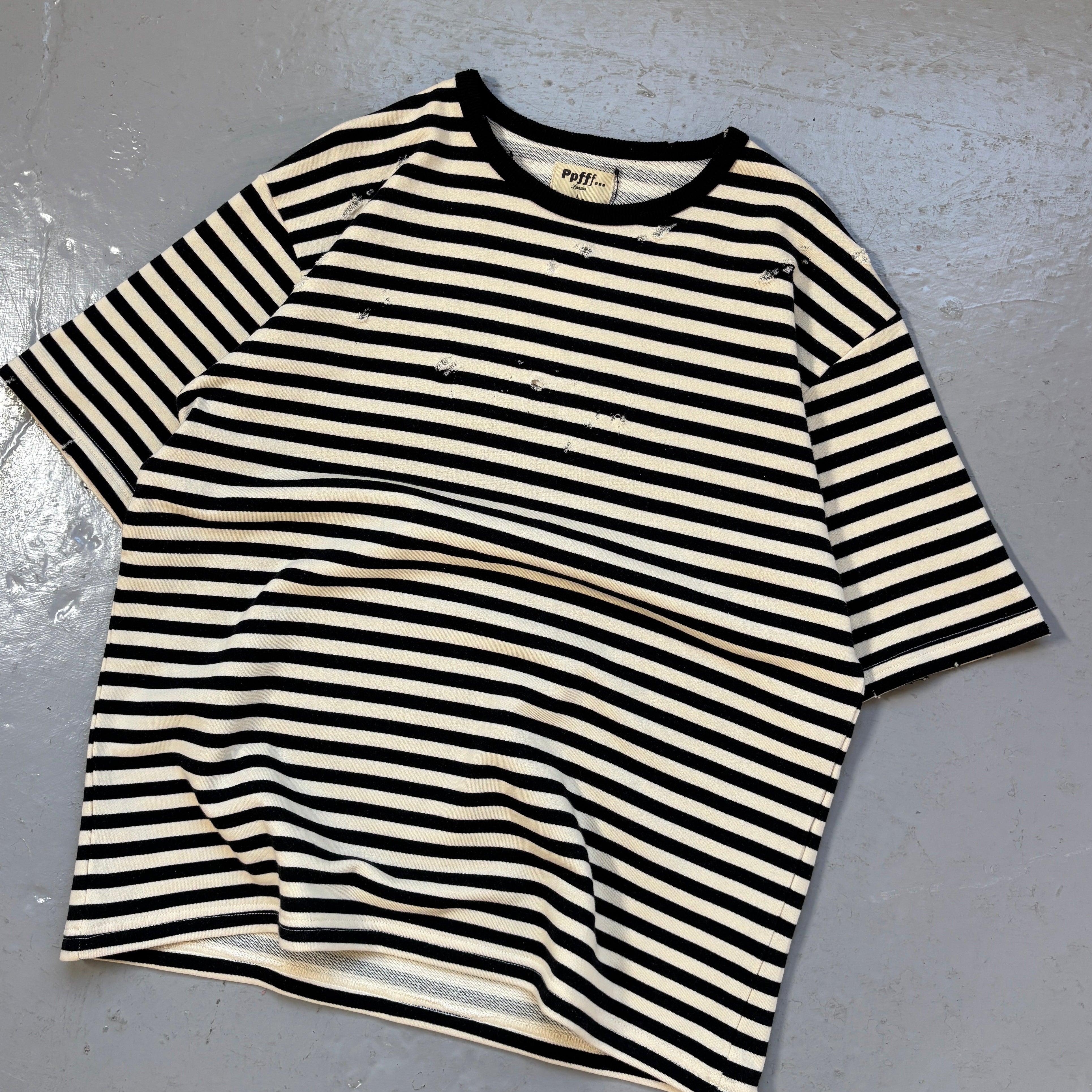 ARCHIVE REWORK STRIPED TEE – Ppfff Clothing