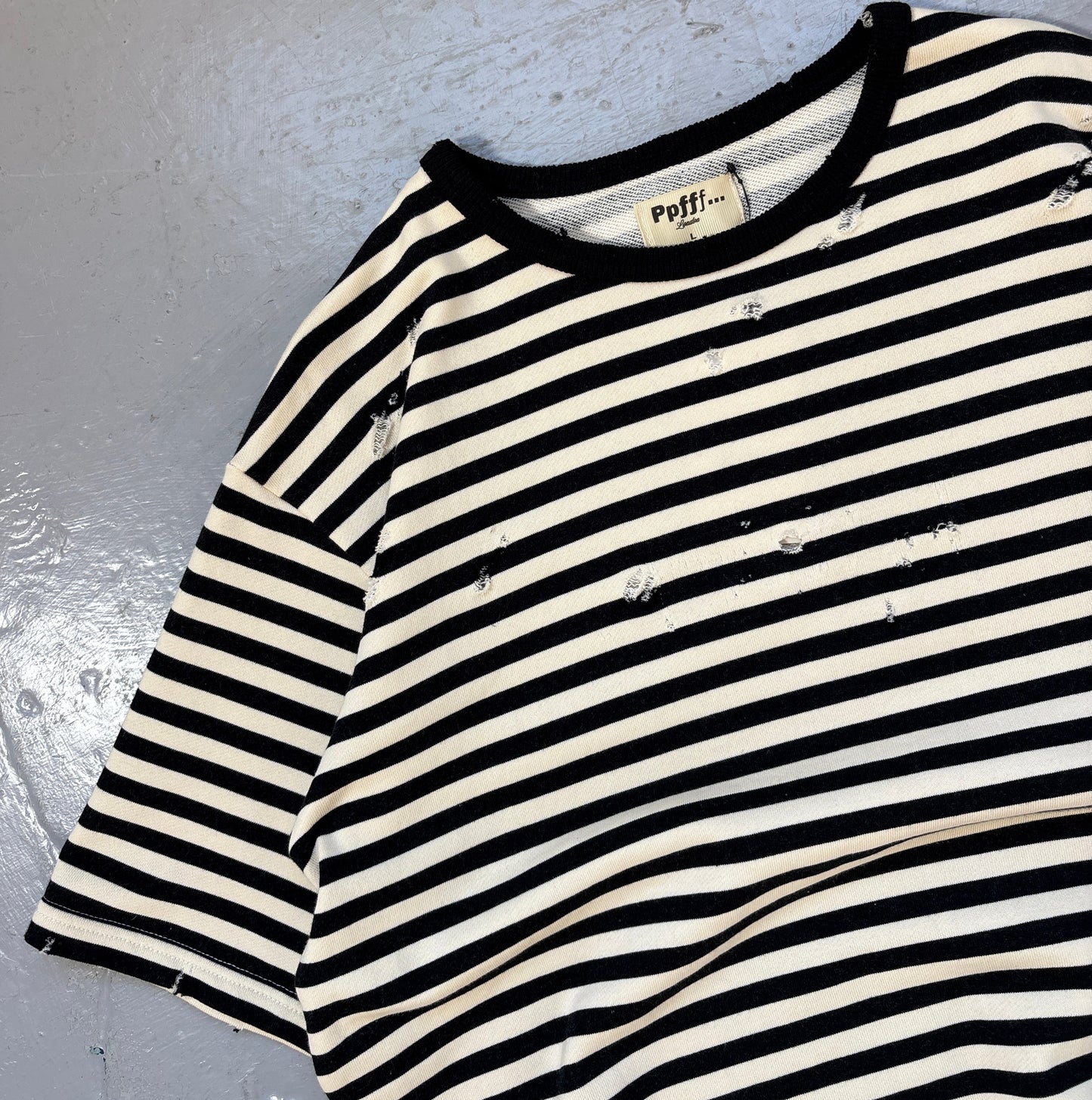 ARCHIVE REWORK STRIPED TEE