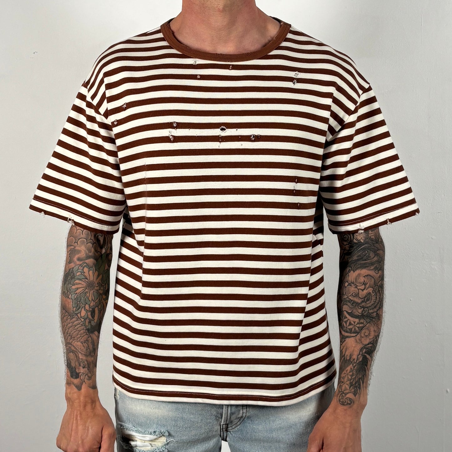 ARCHIVE REWORK STRIPED TEE