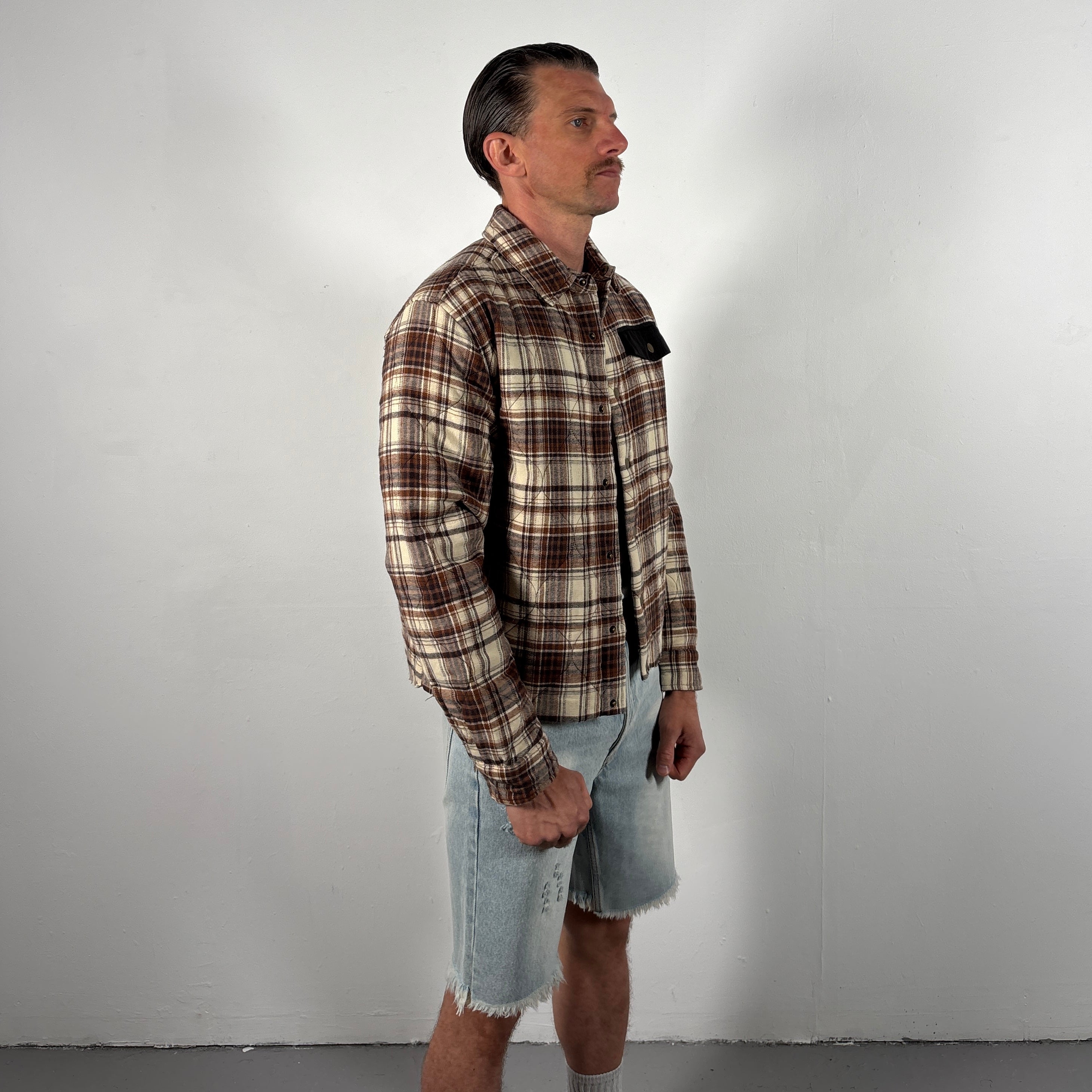 ARCHIVE REWORK CROPPED SHIRT – Ppfff Clothing