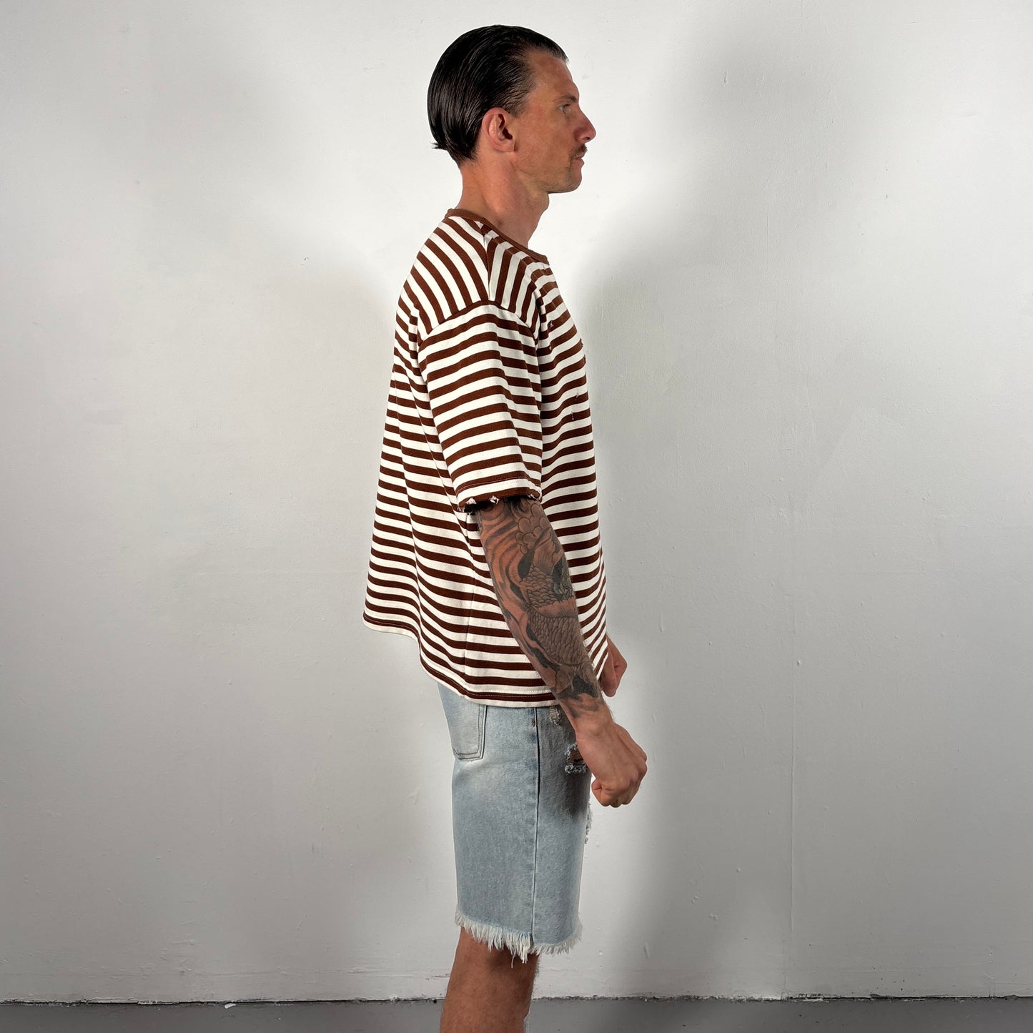 ARCHIVE REWORK STRIPED TEE
