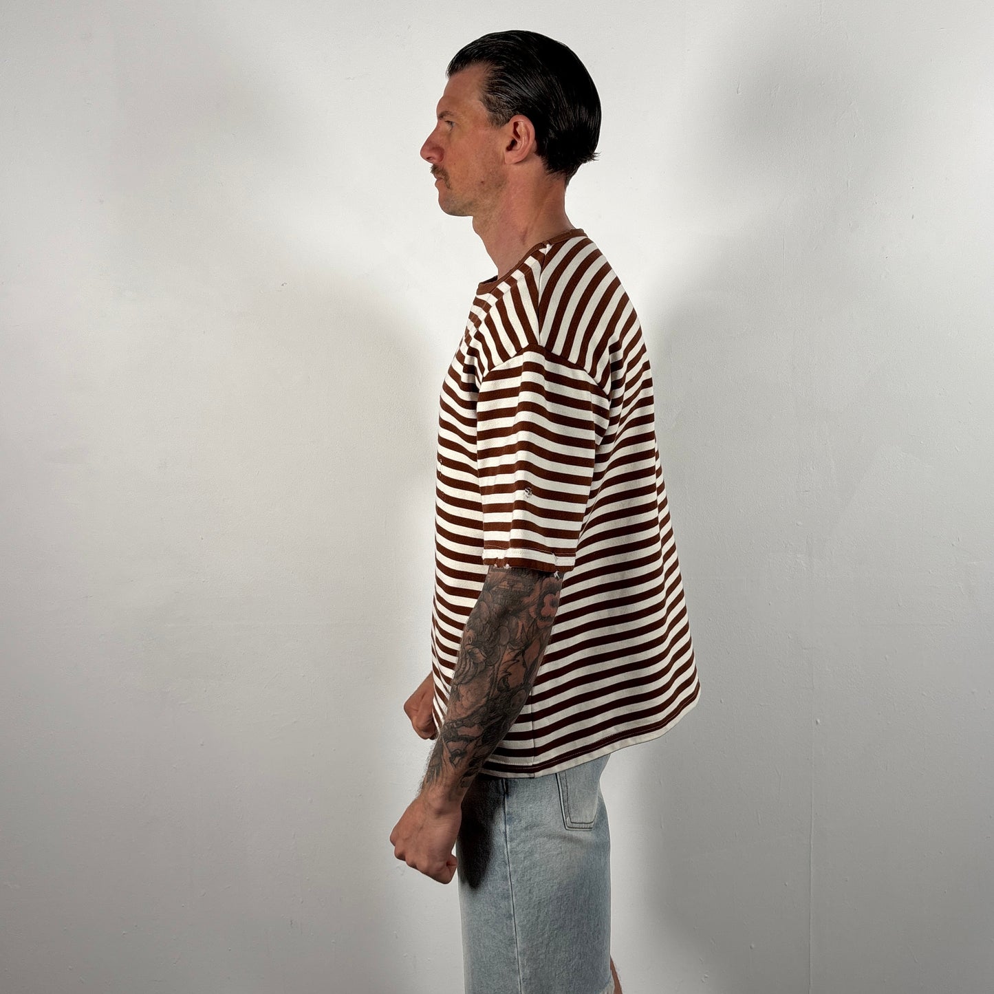 ARCHIVE REWORK STRIPED TEE