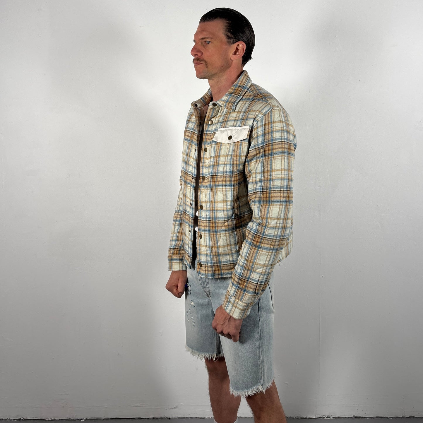 ARCHVE REWORK CROPPED SHIRT