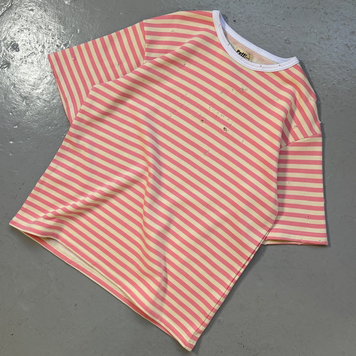 ARCHIVE REWORK STRIPED TEE