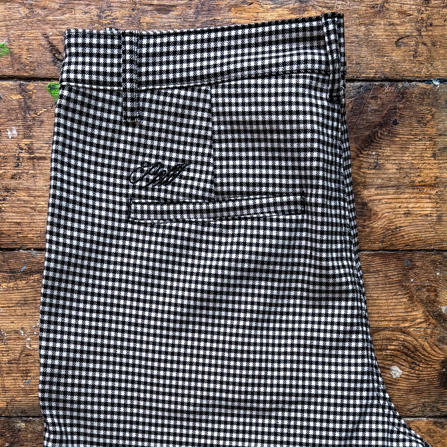 Stuart Wool Pant - Houndstooth