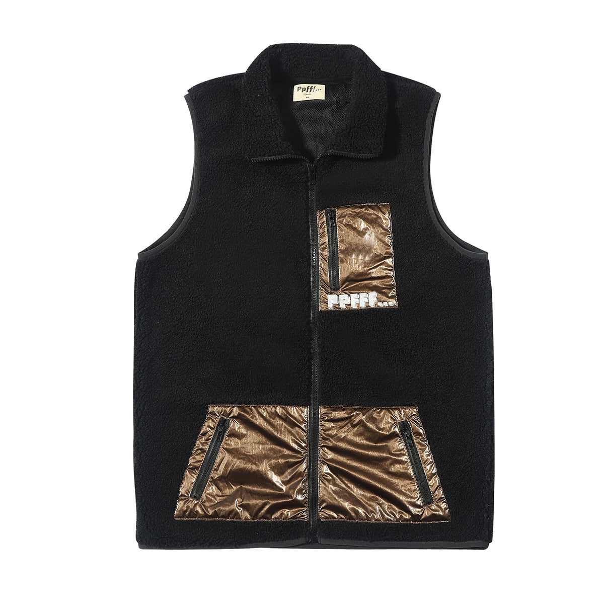 Nat Sherpa Vest - Black